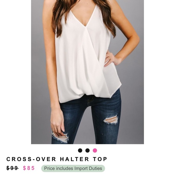 Naked Zebra Halter Top - Picture 4 of 8